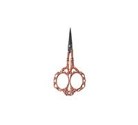 JINGYAN Kitchen Scissors 1Pc Stainless Steel Vintage Craft Scissors Floral Sewing Embroidery Scissors Durable Tailor Fabric(Rose Gold)