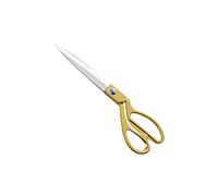 JINGYAN Kitchen Scissors Professional Tailor Scissors Vintage Stainless Steel Fabric Leather Cutter Craft Sewing Accessories