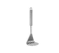 JINGYAN Mashers Stainless Steel Potato Mashers High Quality Thickened Potatoes Mud Press Manual Crusher Kitchen Fruit Vegetable Cutter Tools(Round Hole 1)