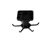 JINGYAN Multi-Purpose Hooks 360 Degrees Rotated Kitchen Hooks Self Adhesive 6 Home Wall Door Hook Handbag Clothes Ties Bag Hanger Hanging Rack