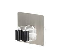 JINGYAN Multi-Purpose Hooks Adhesive Multi-Purpose Hooks Wall Mounted Mop Organizer Holder RackBrush Broom Hanger Hook Kitchen Bathroom Strong Hooks