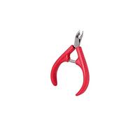 JINGYAN Nail Clippers 1pc Nail Art Red Stainless Steel Cuticle Manicure Cutter Nippers Clipper Tool Scissor Trimmer(Red)