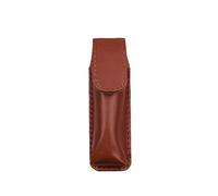 JINGYAN Nail Clippers Stainless Steel Nail Clippers, Single Set, Mantis Pliers, Large Pu Leather Case(Brown Leather case)