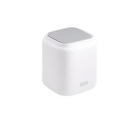 JINGYAN Paper Bins Small Office Press Flip Trash Mini Can(White)