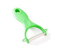 JINGYAN Peelers Ceramic Peeler 4 Color Vegetable Fruit Peeler Kitchen Potato Carrot Cucumber Peeler Peeling Kitchen Gadgets(Green)