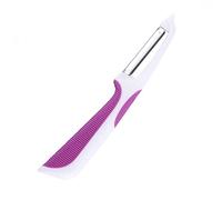 JINGYAN Peelers Handle Potato Peeler Fruit Vegetable Kitchen Tools Super Sharp Blade Cutter Slicer Gadget(Purple)