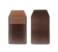 JINGYAN Pencil Cases Vintage Leather Pen Pocket Multi-funcational Sleeve Holder Case for Office Doctor Nurse Artist Teacher