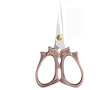 JINGYAN Scissors Scissors Butterfly Pattern Stainless Steel Sewing Craft Embroidery Tools(B)