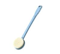 JINGYAN Shower Sponges Long Handle Bath Brush Soft Hair Set Detachable Back Shower Scrub Household Does Not Hurt The Skin(White)