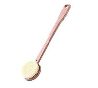 JINGYAN Shower Sponges Long Handle Bath Brush Soft Hair Set Detachable Back Shower Scrub Household Does Not Hurt The Skin(Green)