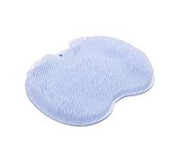 JINGYAN Sink Drain Stopper 1pc Foot Wash Brush Rub Back Sucker Bathroom Shower Pad Massage Bath Tool Non-Slip E3V4(Blue)