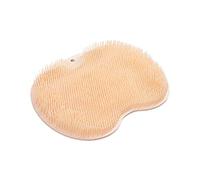 JINGYAN Sink Drain Stopper 1pc Foot Wash Brush Rub Back Sucker Bathroom Shower Pad Massage Bath Tool Non-Slip E3V4(Yellow)