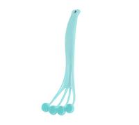 JINGYAN Sink Drain Stopper 1pc Soft Hair Massage Back Brush Long Handle Hanging Shower Cleaning Bathroom(Blue)