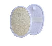 JINGYAN Sink Drain Stopper Back Bath Towel Soft Brush Household God Anti-Slip Multi-Function Does Not Hurt The Skin(White)