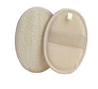 JINGYAN Sink Drain Stopper Back Bath Towel Soft Brush Household God Anti-Slip Multi-Function Does Not Hurt The Skin(Beige)