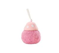 JINGYAN Sink Drain Stopper Bath Ball Shower Massage Brush Body Friction Does Not Hurt The Skin Rubbing Magic(Pink)