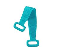 JINGYAN Sink Drain Stopper Bath Towel Silicone Back Rub Bath Brush Bath Belt Bathroom Scrub Clean Bath Belts Men for Women Tools(Green)