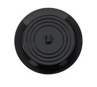 JINGYAN Sink Drain Stopper Sink Plug Round Shape Pure Color Silicone Plugging Multi Purpose Floor Drain Cover For Kitchen Bathroom accessory(Schwarz)