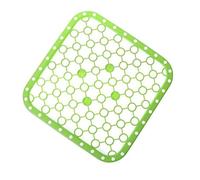 JINGYAN Sink Mats Heat Insulation Pad Vegetable Fruits for Dish Sink Square Anti Slip Kitchen Accessories Cooking Tools Silicone Mat(Green)