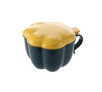 JINGYAN Spice Shakers Set of 4 Seasoning Box with lid and 4 Spoons, healthy material, compartments for enclosed storage, easy to in the kitchen storage
