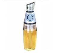 JINGYAN Spice Shakers Vinegar bottle with pour Drip-free vinegar pourer Easily control fat intake Oil dispenser Pressure measuring oil
