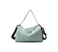 JINGYAN Sports Duffels Sports Bags for Gym Women Men Fitness Bag Waterproof Cylinder One Shoulder Outdoor Sport Bag Swimming Travel Package Handbag(Green)