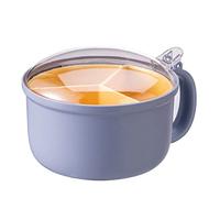 JINGYAN Sugar Bowls Condiment Box Kitchen Three in One Storage Household Pot Spice Container(Blue)