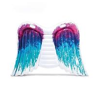 JINGYAN Swim Rings Summer Large Colorful Angel Wings Pool Float Mattress Beach Bed Swimming Rings Adults Circle Water Toys