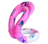 JINGYAN Swim Rings Tank Top Adjustable Airbag Swimming Circle(Pink)