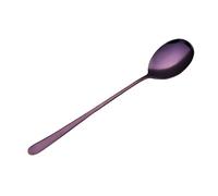 JINGYAN Tea Spoons Stainless Steel Long Handle Korean Style Spoon Coffee Soup Drink Cereal Dessert Dinning Teaspoon Hot