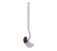 JINGYAN Toilet Brushes Long Handle Toilet Brush Corner Soft Hair Toilet Brush Curved Handle Cleaning Brush Bathroom Accessories