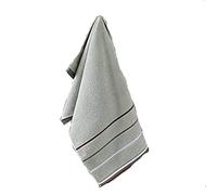 JINGYAN Towels Pure Cotton Striped Towel for Adults Household Bathroom Towels Men Women Wash Face Quick-drying Soft High Absorption(Green)