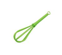 JINGYAN Whisks 5Pcs Kitchen Multifunctional Rotary Manual Egg Beater Mixer Mini Plastic Kitchen Egg Whisk Bake Tool Egg Agitator Whisk Milk Frother