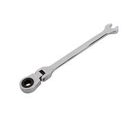 JINGYAN Wrenches Flexible Head Ratchet Action Wrench Spanner Nut Tool Dual-Purpose Gear Speed Adjustable 8mm