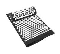 JINGYAN Yoga Mats Acupuncture Massage Yoga Mat, Acupoint Exercise To Relax The Body And Relieve Muscle Pressure(Schwarz)