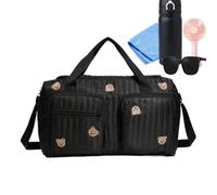 Jingyash Diaper Bag Bear Pattern Diaper Tote