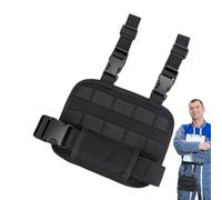 Jingyash Drop Leg Pouch - Multifunctional Adjustable Strap Organizer,Multi-Pocket Tool Pouch Waist Leg Holster - for Electricians Carpenter Plumber Construction Home Job Site Outdoor