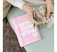 Jingyash Envelope Money Saving Challenge | Expense Budget Binder - 100 Days Tracker Envelopes Planner Budget for Men Adults Home Women Daily Finance Organization