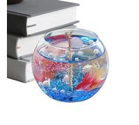 Jingyash Fish Tank Scented Candle - Sea Theme Wax - Long Lasting Aromatherapy Candle | for Women Home Relaxation Desk Holiday Birthday Party