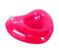 Jingyash Floating Drink Holder for Pool | Heart Shape Pool Float Drink Holder,Heart Design Lightweight PVC Poolside Tray for Beach Parties Lake Vacation Summer Spa River Water Activities Hot Tub