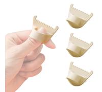 Jingyash Thimbles for Hand Quilting, Knitting Finger Protector, Protective Thimbles for Beginners Adults Crafting Embroidery Quilting Upholstery Knitting