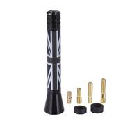 Jingyash Truck Antenna Flag Printed,National Flag Pattern Car Antenna | Aluminum Alloy Replacement Mast with National Pattern for FM/AM Reception