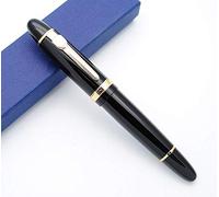 JINHAO 159 Fountain Pen M Nib (Black with Golden Clip)