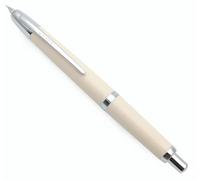 JINHAO 20 Press Fountain Pen, Retractable Capless Resin Pen with Ink Converter (EF Nib 0.4mm, Ivory White)