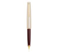 Jinhao 59 Fountain Pen EF Nib & Converter Champagne Mini Travel Pocket Pen