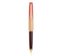 Jinhao 59 Fountain Pen EF Nib Gradient Red Golden Mini Travel Pocket Pen | Writing Instrument