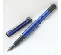 JinHao Fountain Pen,Classic Matte Blue Design Pen Fine Nib - Includes Ink Converter, Executive Office Writing Pen