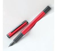 JinHao Fountain Pen,Classic Matte Red Design Pen Fine Nib - Includes Ink Converter, Executive Office Writing Pen