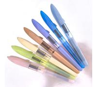 Jinhao Fountain Pen New Shark Series, Fine Nib Diversity Color Pen with Refillable Converters, School Office Supplies (Shark 7 PCS Set)