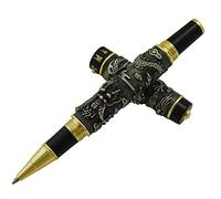 Jinhao Rollerball Pen, Handmade Gray Double Dragon Ballpoint Pen,Smooth Signature and Calligraphy Pens，Ballpoint Pen, Business Pens Gift with Black Refill
